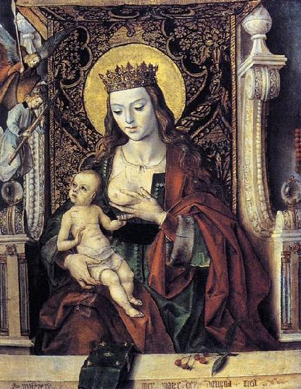 Pedro Berruguete Virgin and Child oil painting picture
